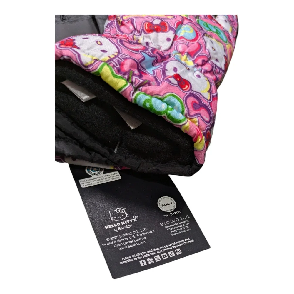 Sanrio - Hello Kitty - Kids Winter Snow Gloves - Size S/M - New with Tag